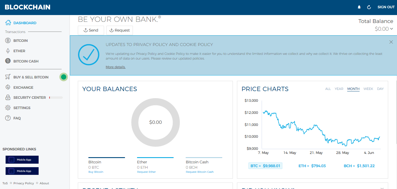 ارسال و دریافت بیت کوین