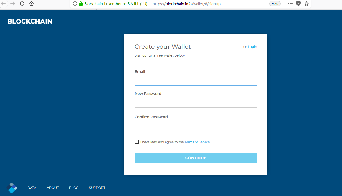 ساخت کیف پول بلاک چین
