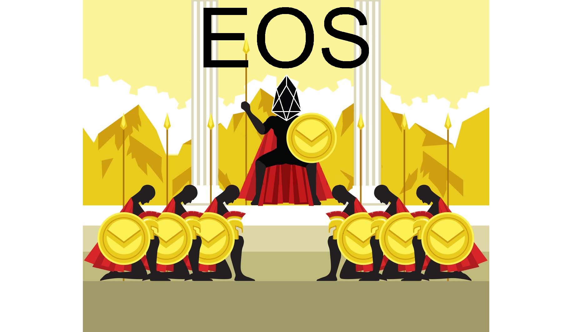 ارز دیجیتال ایاس EOS و بیت کوین