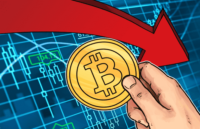 کاهش قیمت ارز دیجیتال بیت کوین