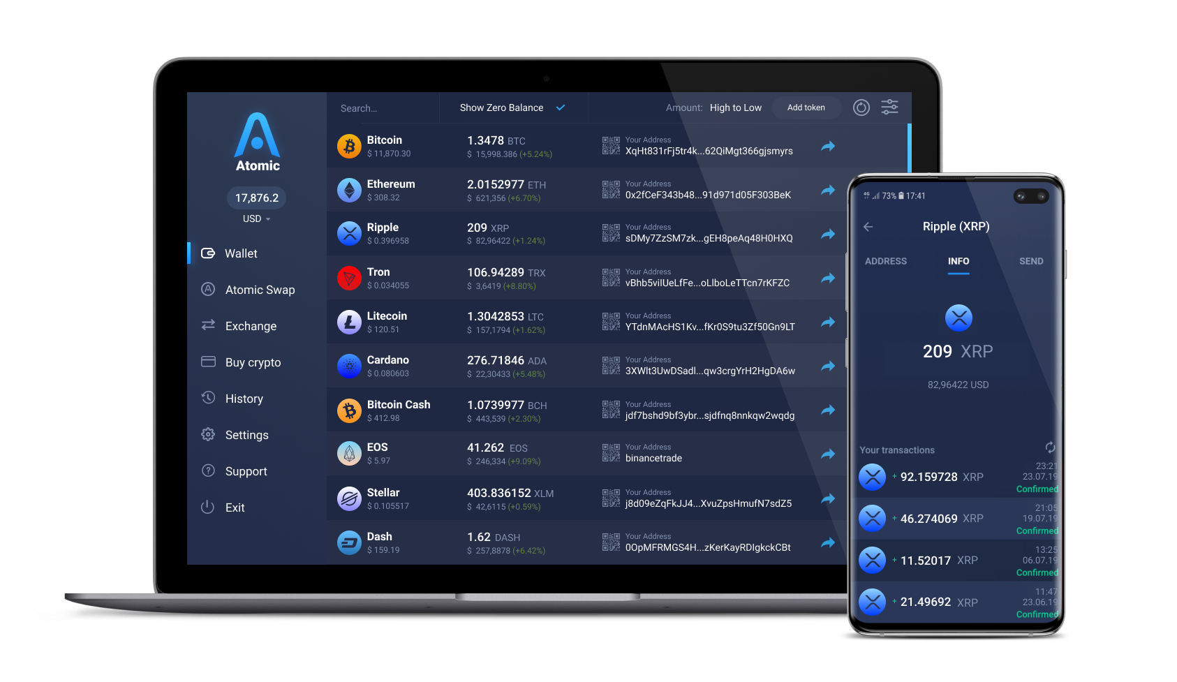 کیف پول‌های ریپل XRP