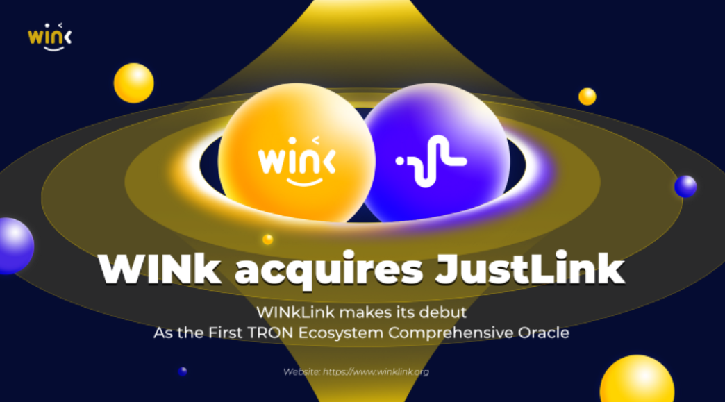 تیم وینک با خرید جاست‌لینک‌دات‌آی‌او (justlink.io) در 26 آوریل 2021 و تغییر نام آن به وینک‌لینک، اقدام به ریبرندینگ کرد.
