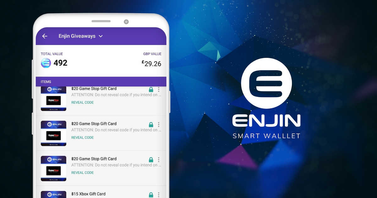 کیف پول رسمی Enjin