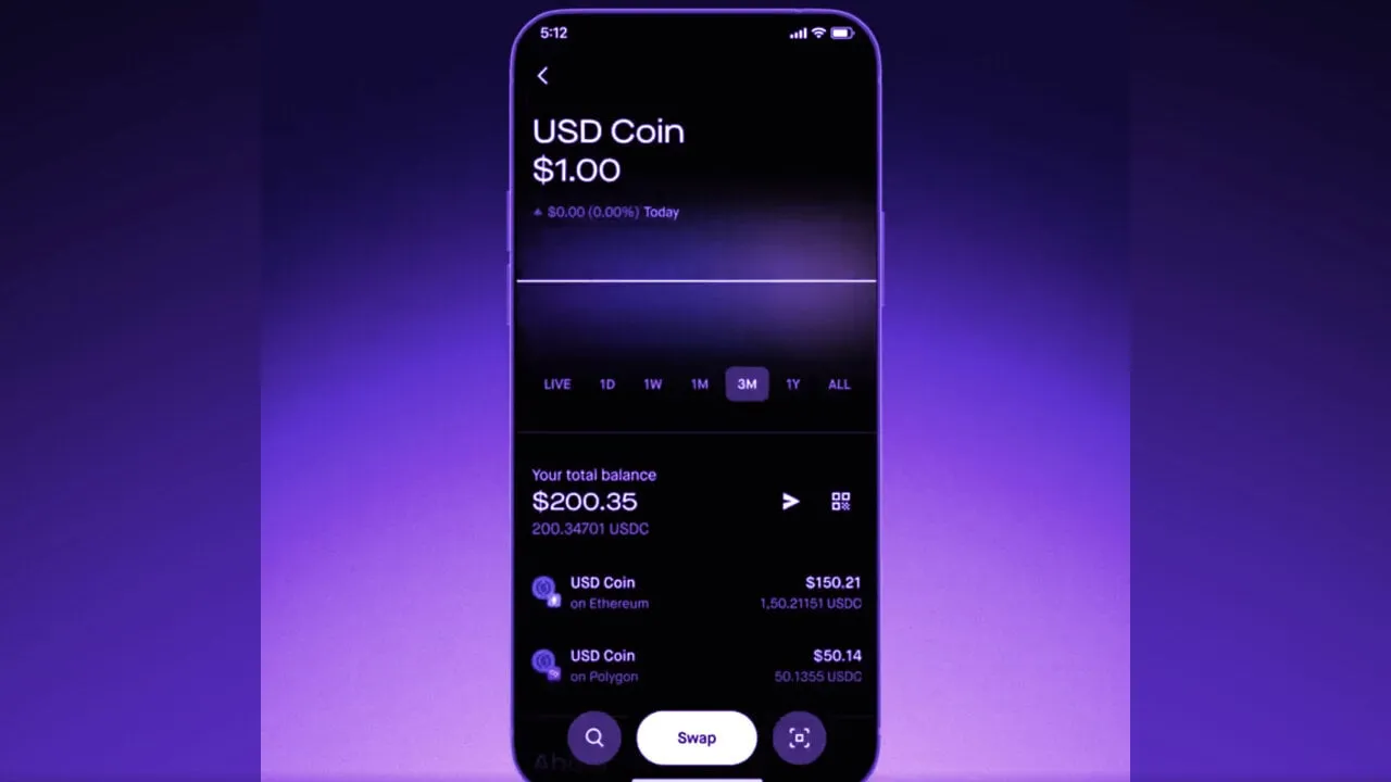 iOS کیف پول رابین‌هود