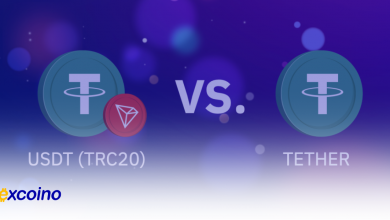 تفاوت تتر erc20 و trc20