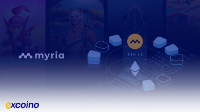 ارز مای ریا با نام اختصاری MYRIA در اکسکوینو لیست شد