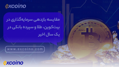 مقایسه بیت کوین و طلا