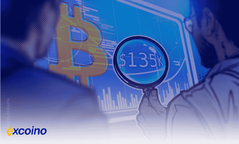بیتکوین در مسیر صعود به ۱۳۵ هزار دلار