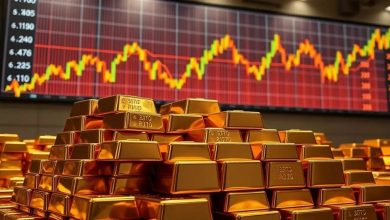 تاثیر قیمت طلا بر بازار ارزهای دیجیتال