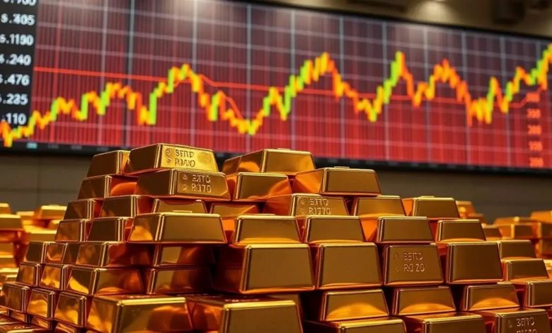 تاثیر قیمت طلا بر بازار ارزهای دیجیتال