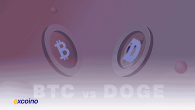 مقایسه دوج کوین و بیت کوین